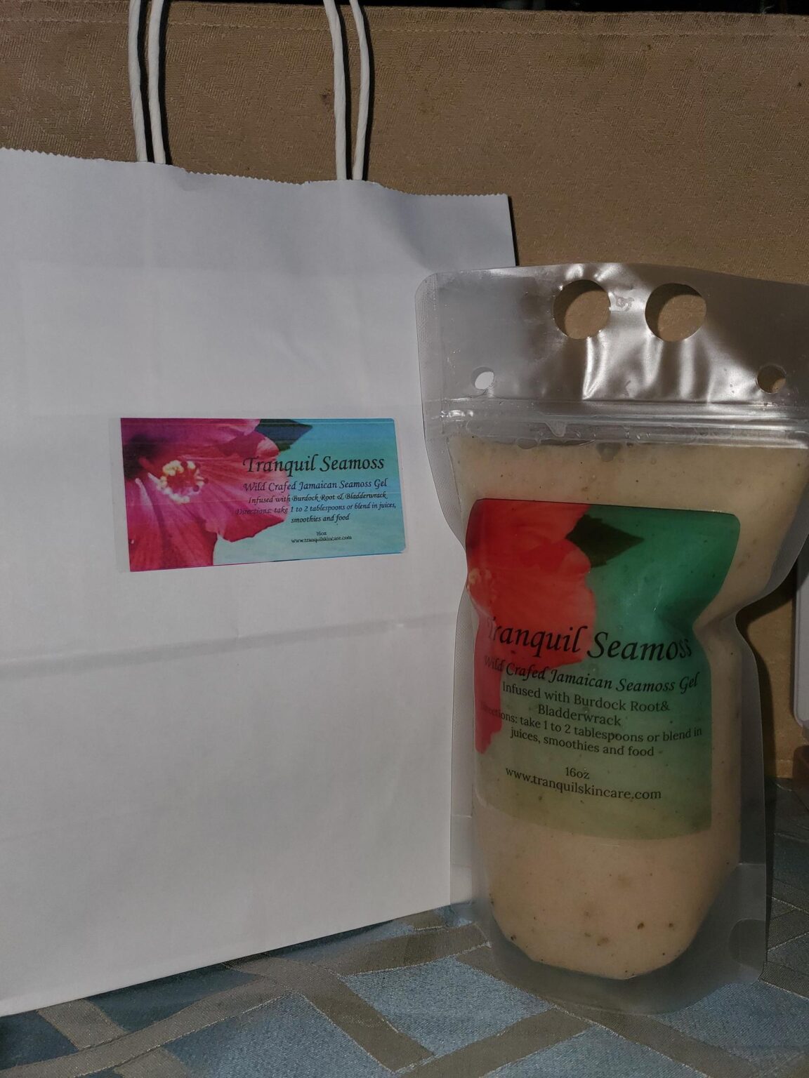 JAMAICAN IRISH MOSS GEL (SEA MOSS) World Tranquil